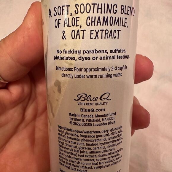 Blue Q Bubble Bath Delicate Flower Lavender - Picture 5 of 5